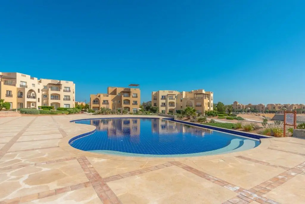 Lagoon View 1BR Apartment in Waterside El Gouna