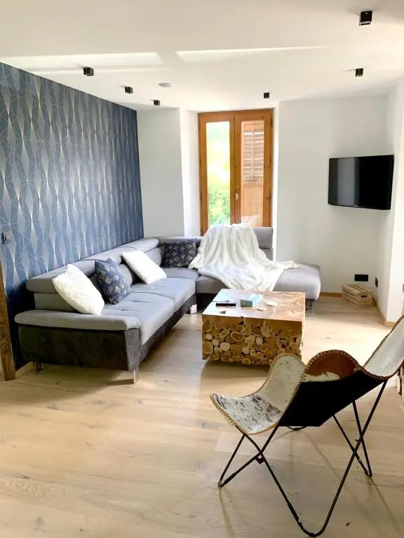 Appartement de 2 chambres avec balcon amenage et wifi a Sallanches