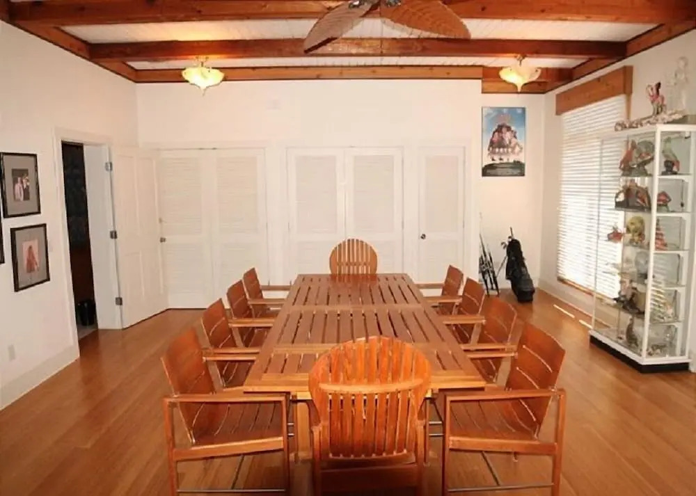 Ocean front Vacation Home with a large screened-in Patio by RedAwning