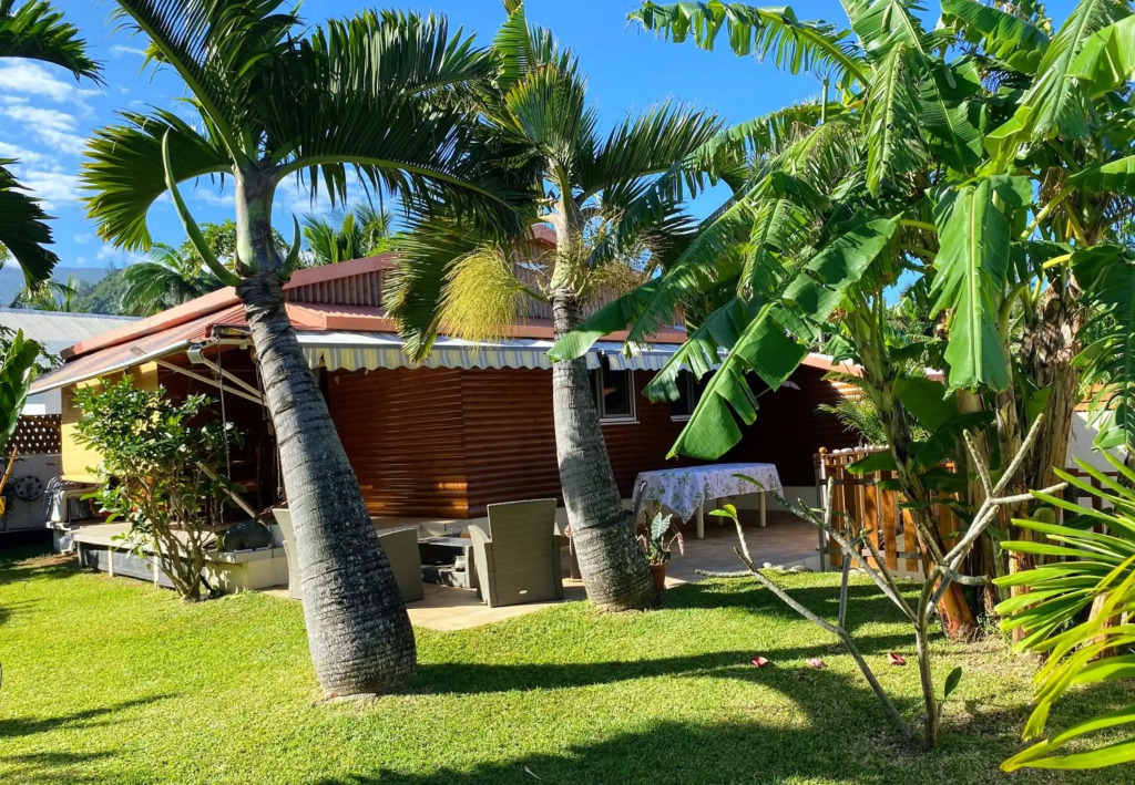 Chalet de 2 chambres avec jardin clos et wifi a Saint Joseph