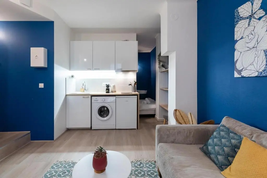 studio blue confort , proche gare part dieu