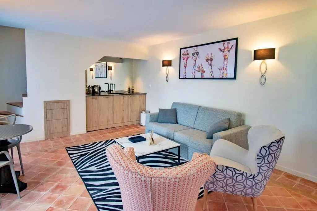 Appartement d'une chambre avec piscine partagee jardin clos et wifi a Aix en Provence