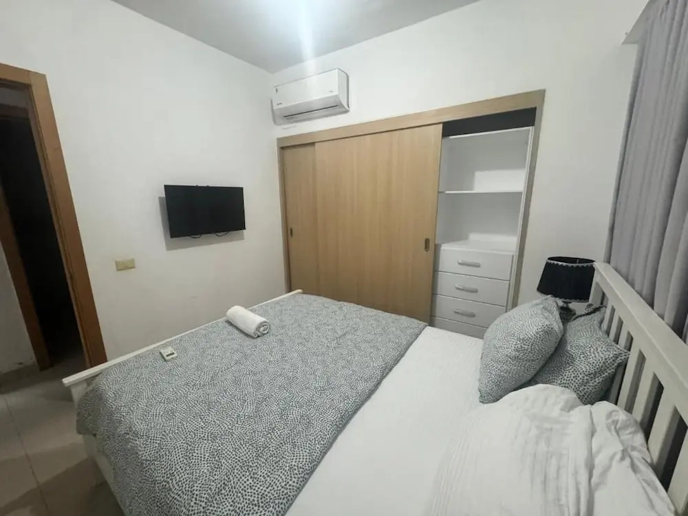 Modern Beach Apartment Pool Balcony 4min Walk to Boca Chica Beach
