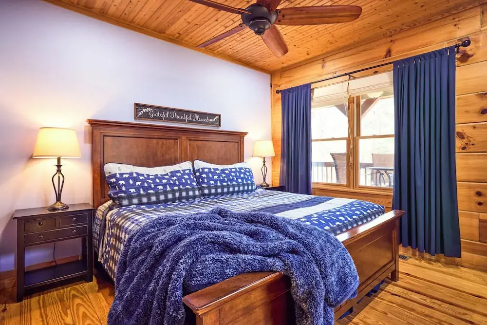 Romantic Penrose Cabin w/ Pond, Trails & Hot Tub