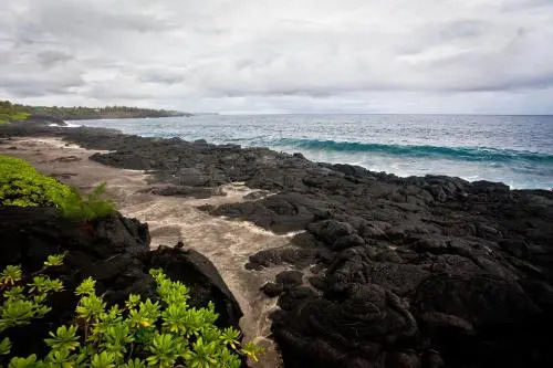 The Bali House and Cottage at Kehena Beach Hawaii