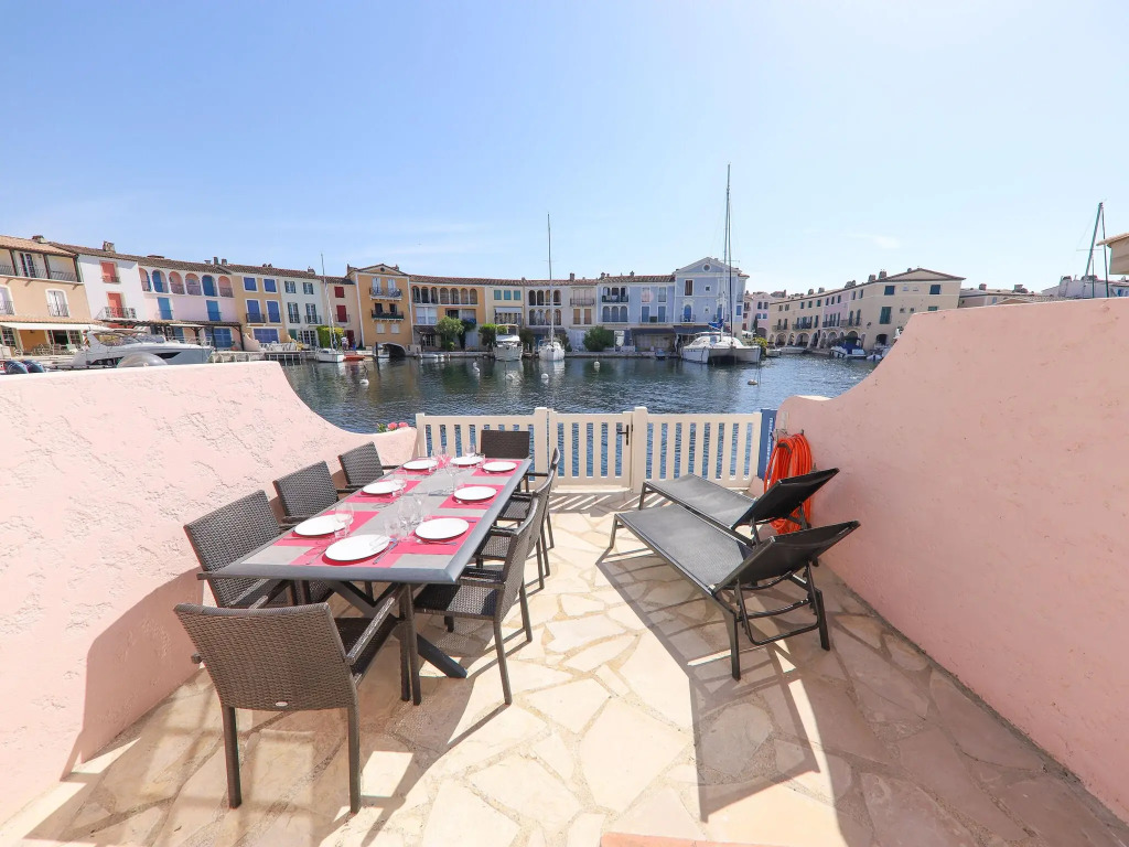 Superb holiday home in Port Grimaud with jetty