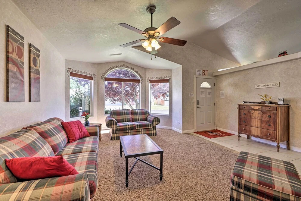 Home w/ Game Room & Fire Pit: 30 Min to Zion!