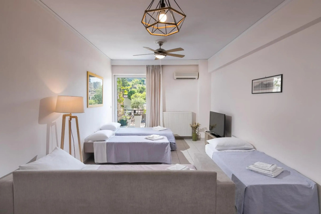 City apartment with private parking