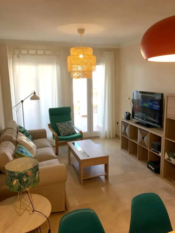 Apartment with 2 Bedrooms in Manilva, with Wonderful Sea View, Shared Pool, Furnished Terrace - 250 M From the Beach