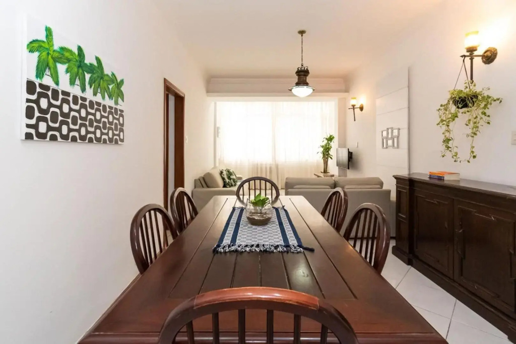 Omar do Rio - NSC 1010/302: Excelente 3Qtos, Internet 200mbps + WorkStation, Tv a Cabo, a 200m da Praia e do Metrô, em Copacabana