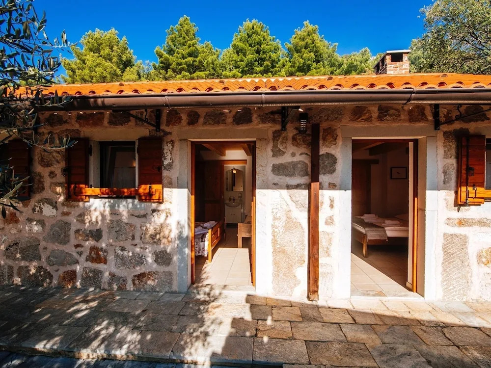 Traditional Stone House With Interiour Pool, Sauna, Garden, Terrace With BBQ