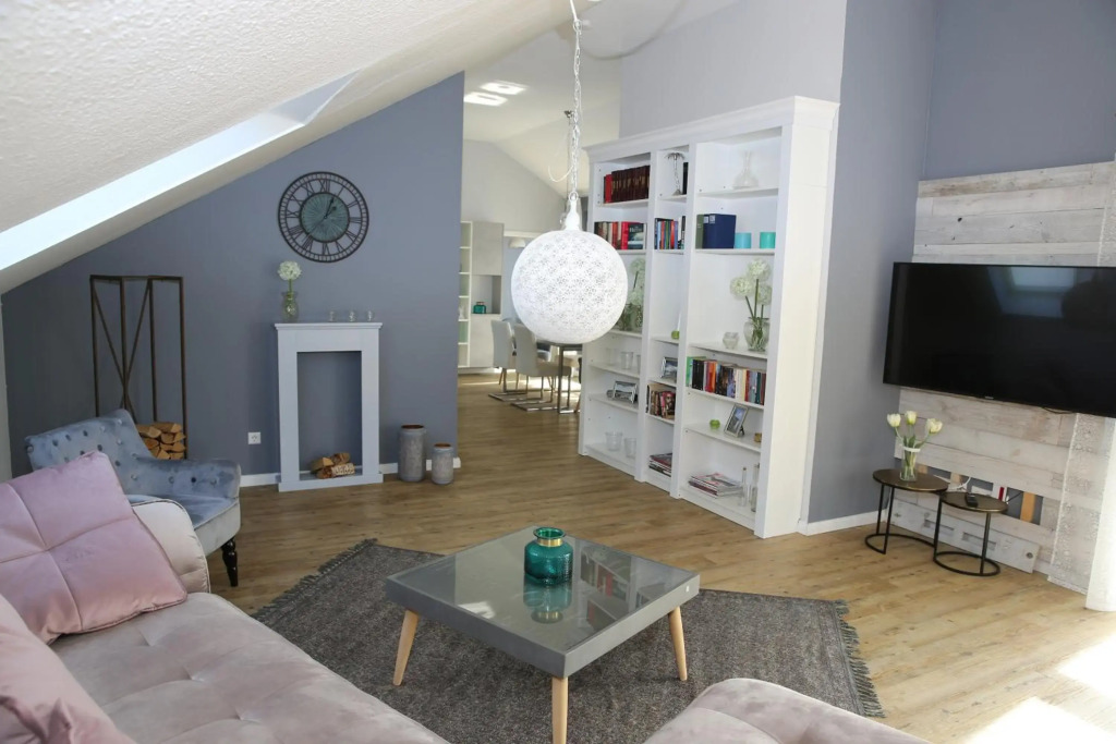 Apartment mit Designerküche, Loggia Ludwigsburg nahe Stuttgart
