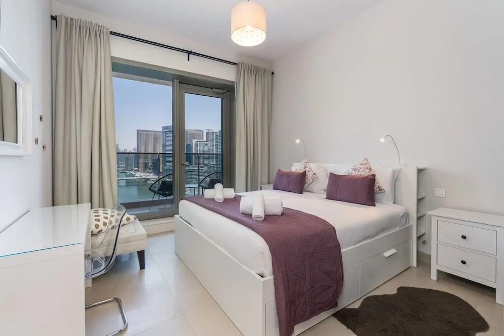 Stunning 1B Apartment With Balcony in Dubai Marina