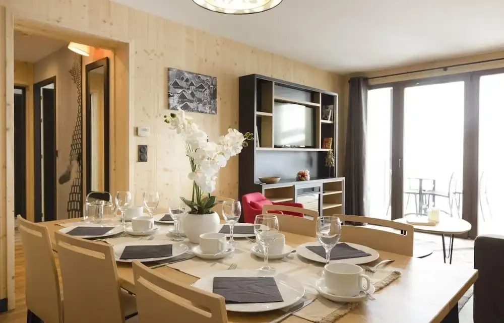 Apartment in Le Corbier Near Ski Slopes