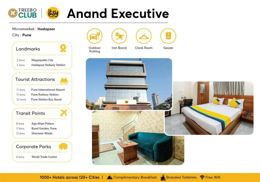 Itsy Hotels Anand Executive, Near Amanora