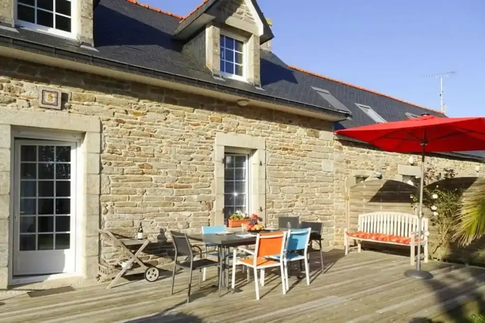 Stone House in Brittany Near Concarneau