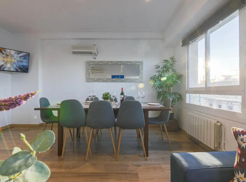 Great Penthouse duplex two terraces in City Center-
