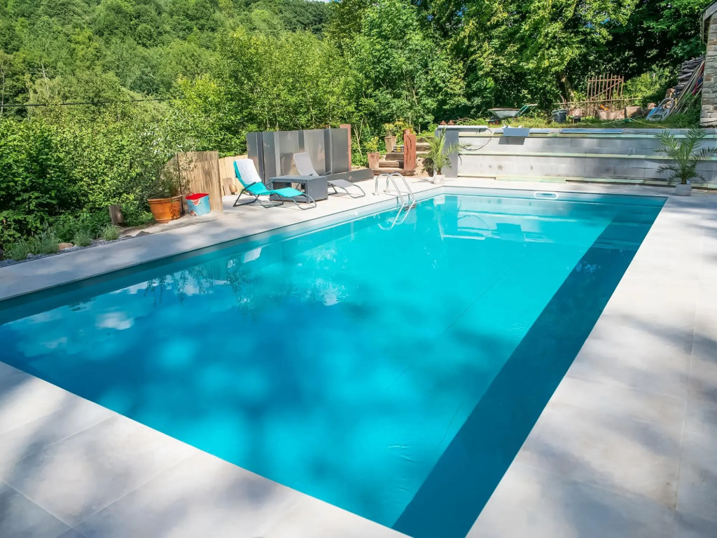 Holiday home with sauna and swimming pool