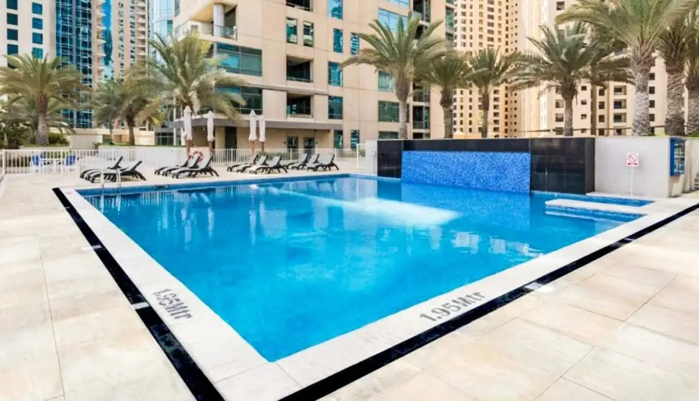 2B Apt With Waterfront View JBR