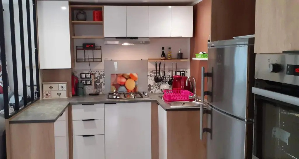 MH, 3 Ch, 43m2, climatisé, avec terrasse fermée de 18m2, super équipé, parc aquatique, draps, linge de maison inclus