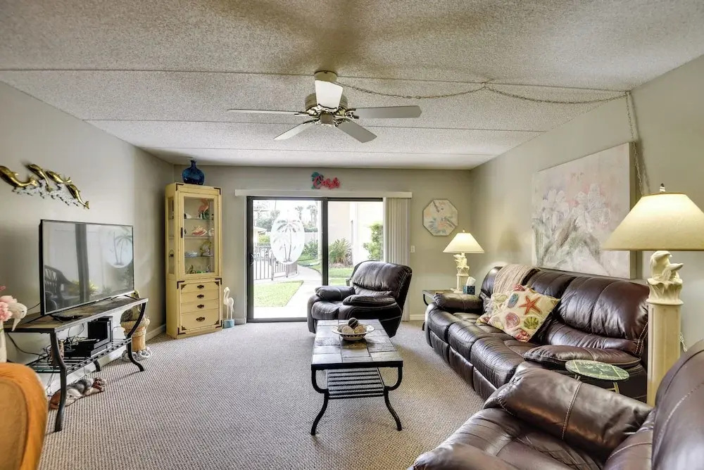 Daytona Beach Shores Condo Rental: Walk to Beach!
