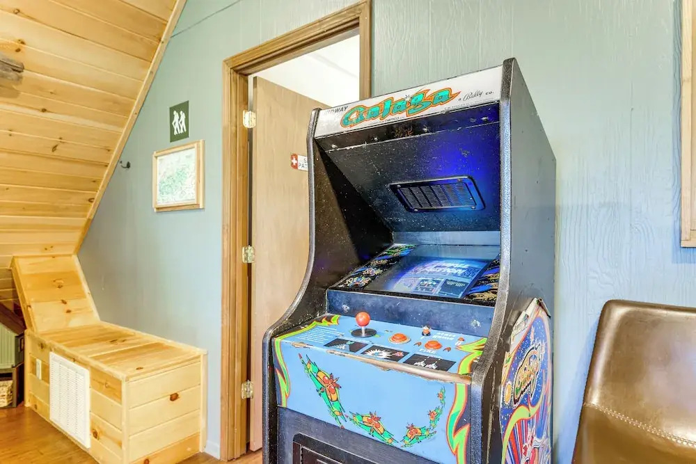 Camp Themed Sevierville Cabin w/ Hot Tub + Teepee!