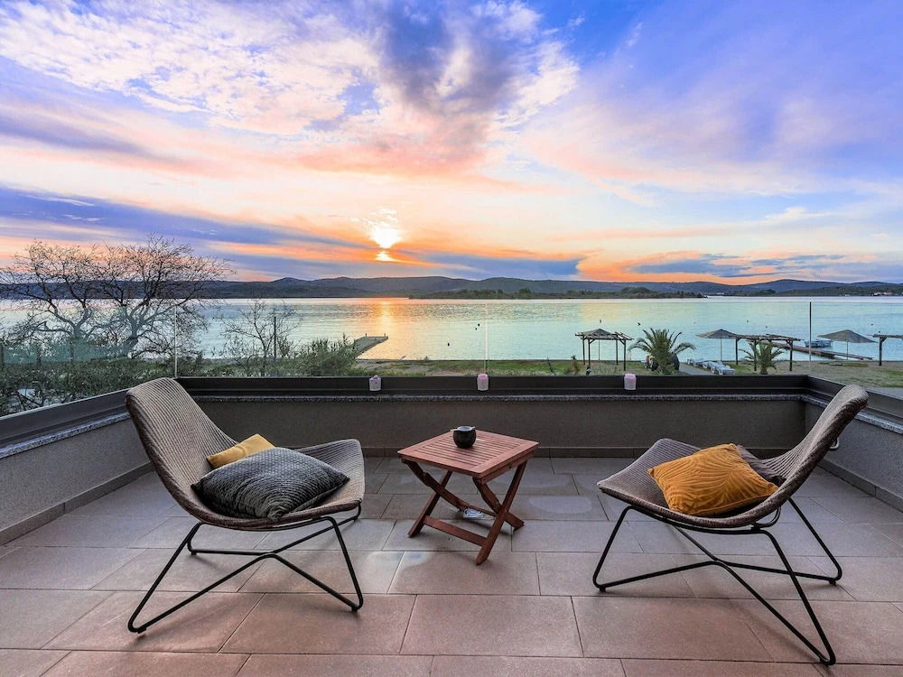 Villa in Turanj with Stunning Sea Views