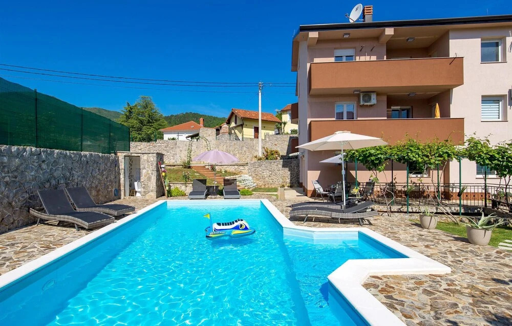 Awesome Home in Matulji With Wifi, Outdoor Swimming Pool and 3 Bedrooms
