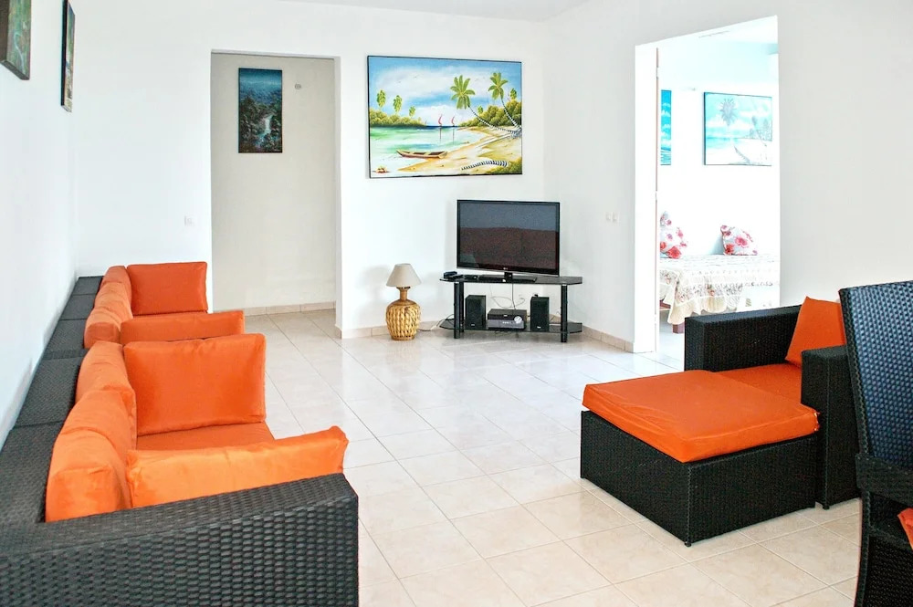 Apartment With 3 Bedrooms in Dubedou, With Wonderful sea View, Pool Ac