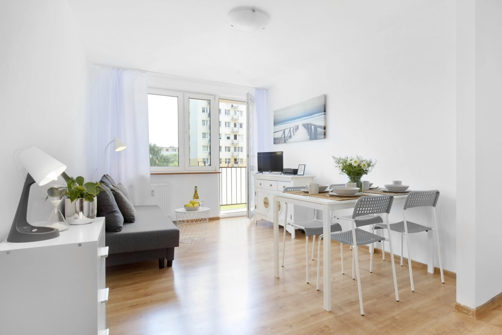 Elite Apartments Ivory | balkon & widok na zieleń | PRZY PLAŻY