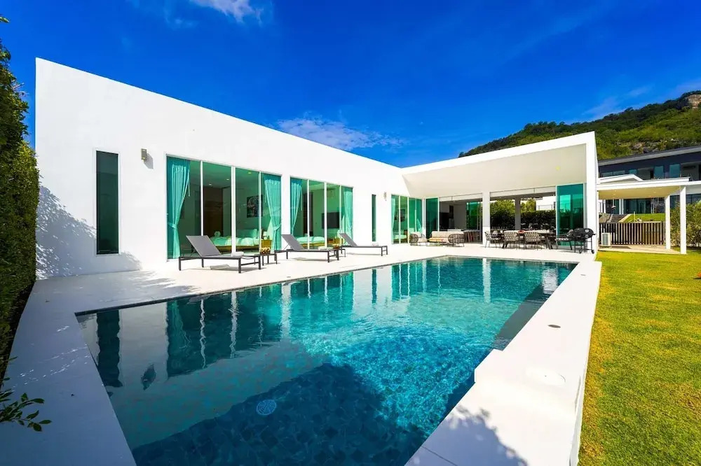 Modern 4 Bed Private Pool Villa - KH-B6