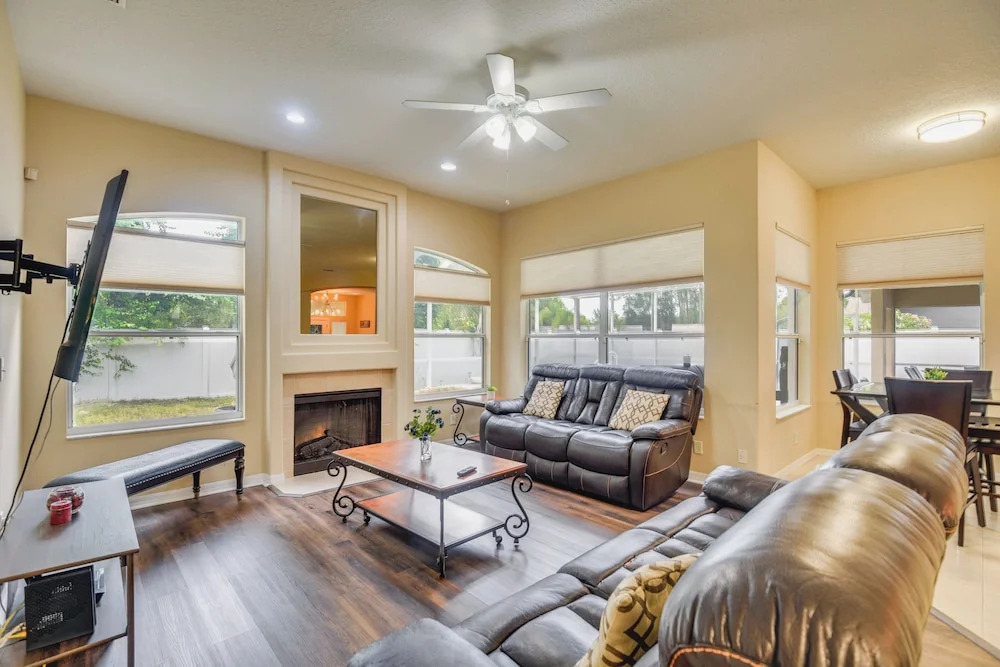 Palm Coast Retreat w/ Heated Pool & Private Patio!