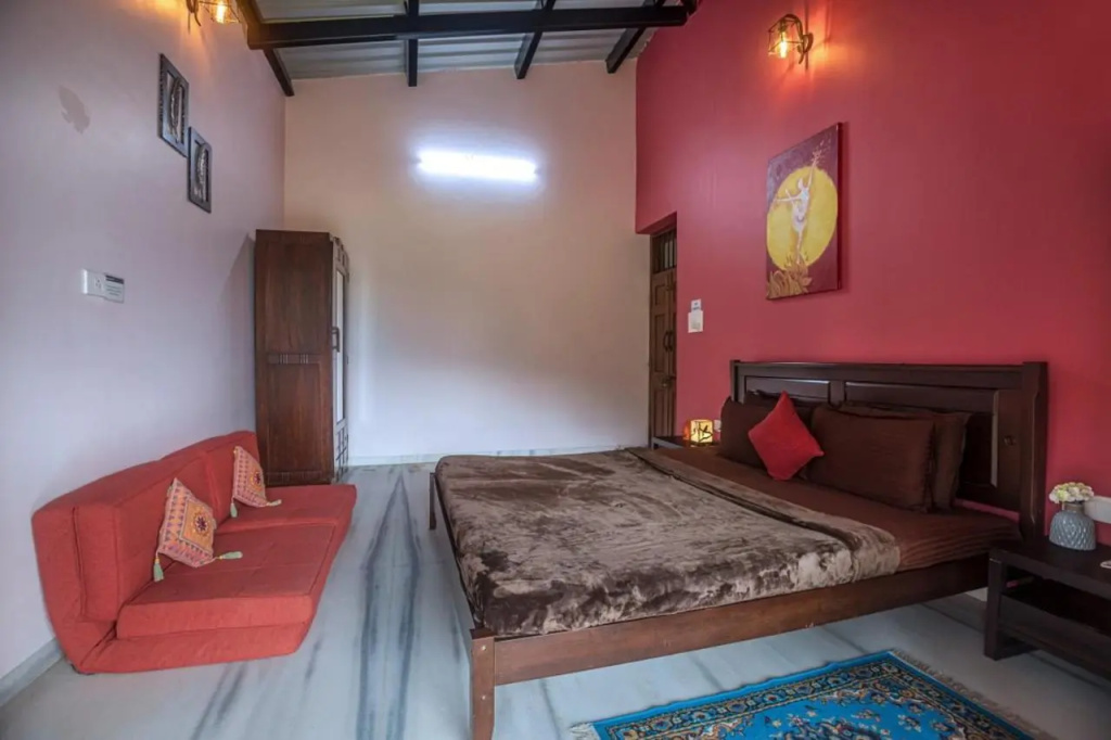 SaffronStays Ambaram - 3BR countryside villa with verandah, bonfire & riverside trails near Imagica & Pali Temple