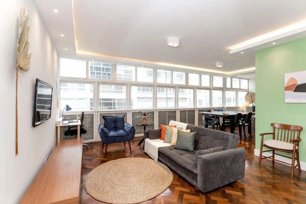 Duplex A 80m Da Praia De Copacabana | Rpu 72/811