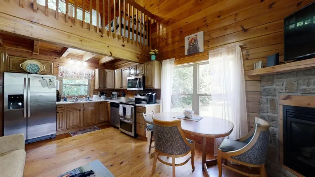 Yellow Cabin on the River