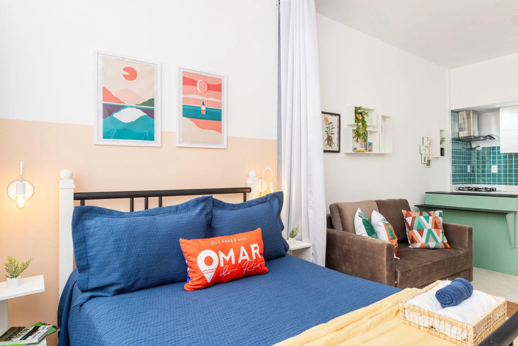 Studio A 60m Da Praia De Copacabana | As 76/810
