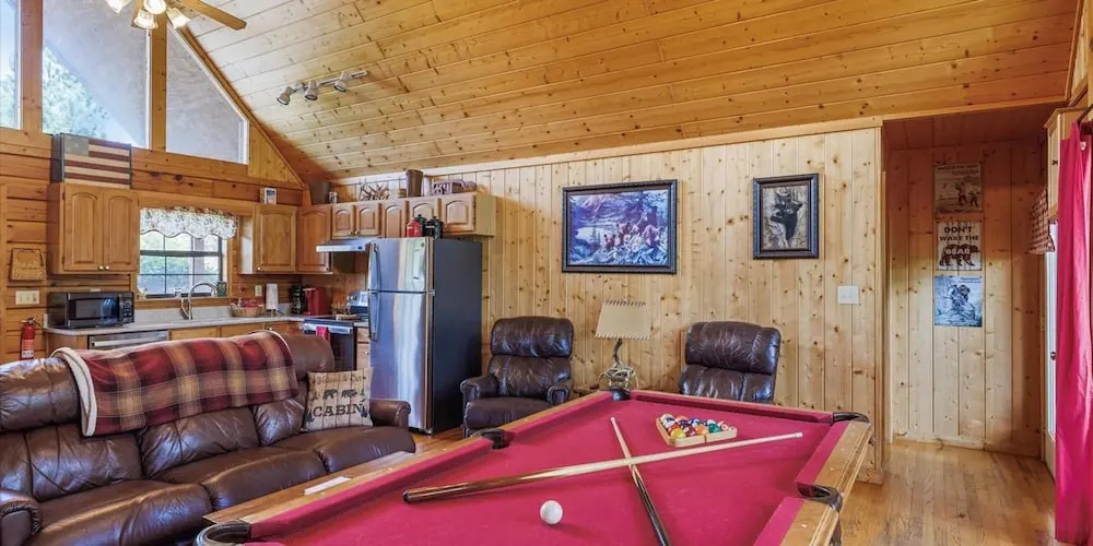 Smoky Mtn Lux Cabin Hot Tub Pool Views