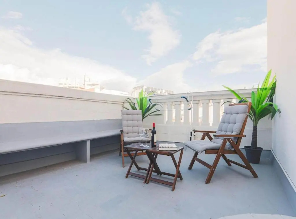 Great Penthouse duplex two terraces in City Center-