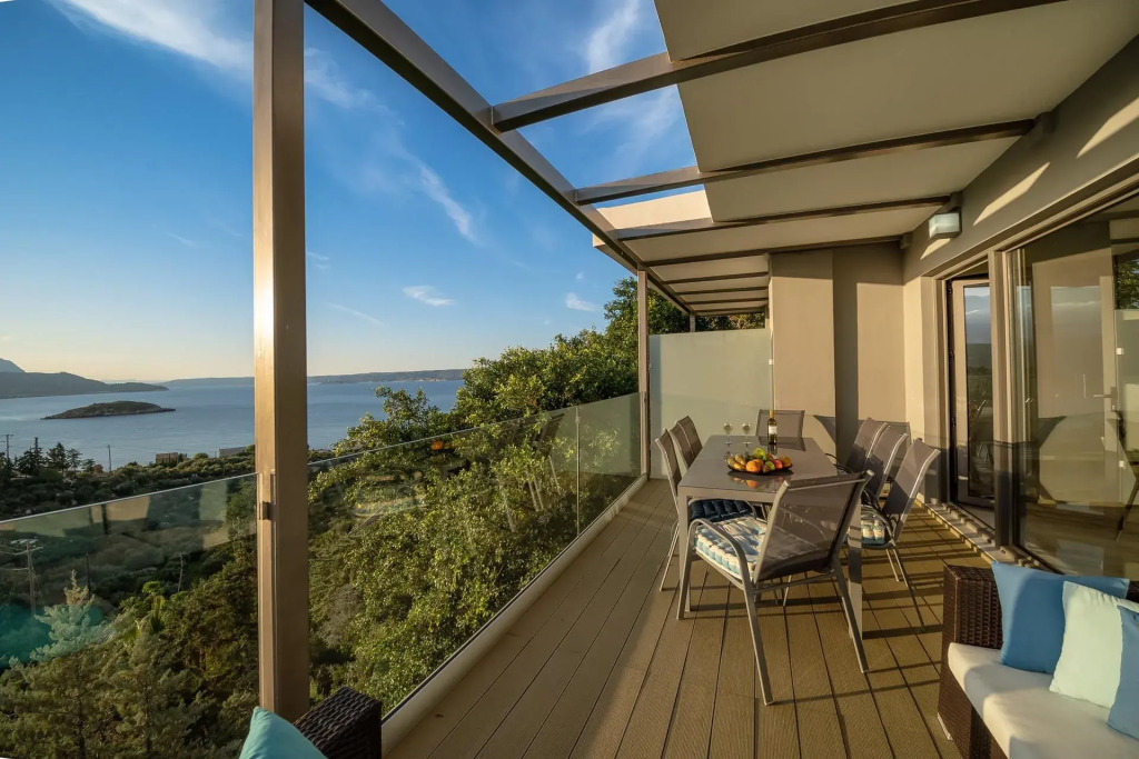 Alexis Zorba Villa - private pool & sea view - 8 min walk to beach