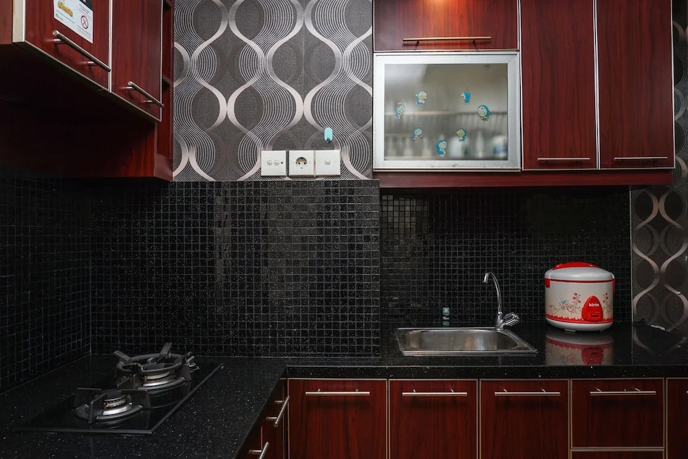 Compact Studio Apartment at Mediterania Marina Residences By Travelio