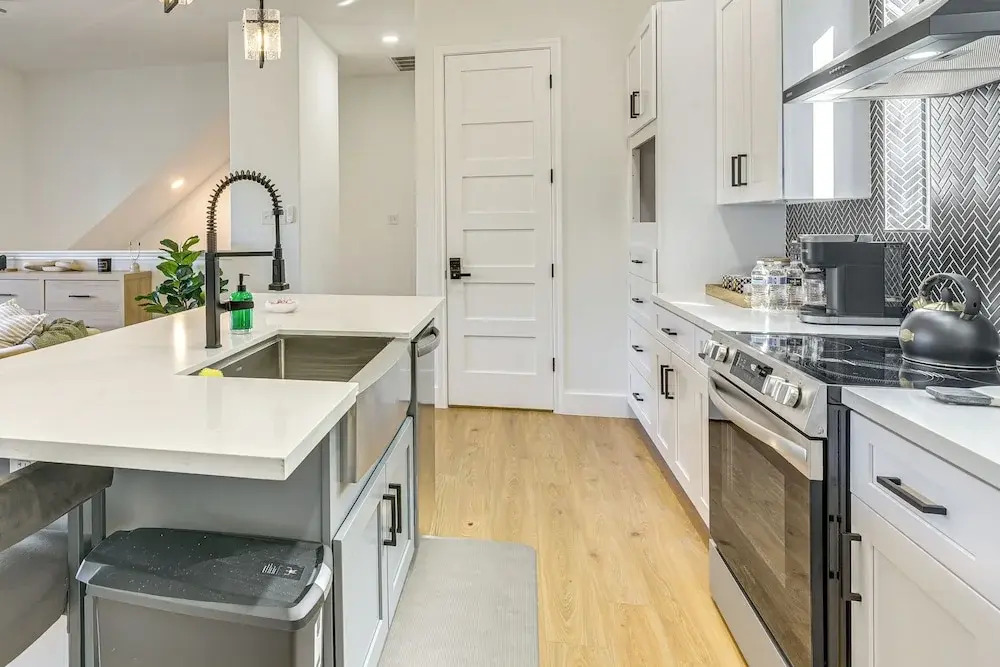 Sleek, Mod, Luxe: Soccer Fan Home Base in Houston
