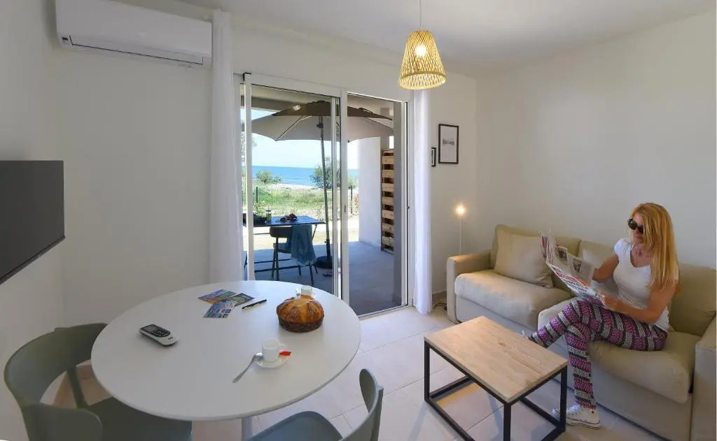 Residence Marina di Bravone - appartement 4 personnes Vue Mer RDC N28
