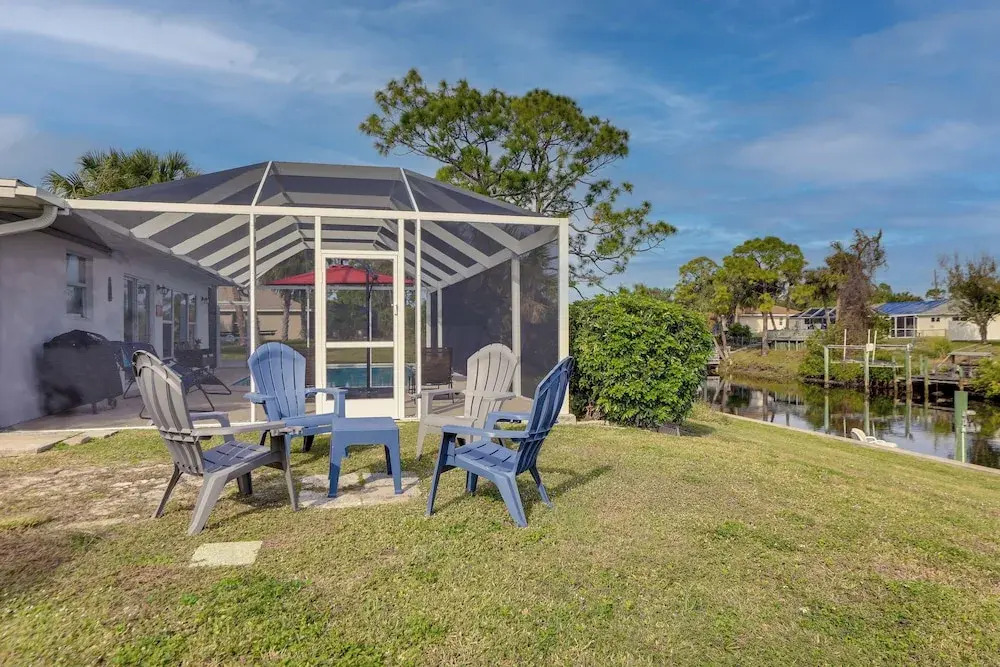 Riverfront Florida Retreat w/ Pool, Patio & Grill!