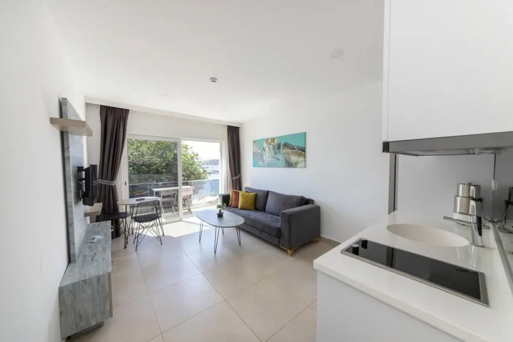 Seafront Flat With Breathtaking Sea View in Bodrum