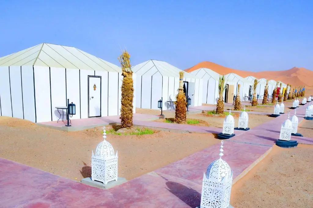 Relaxing Desert Camp