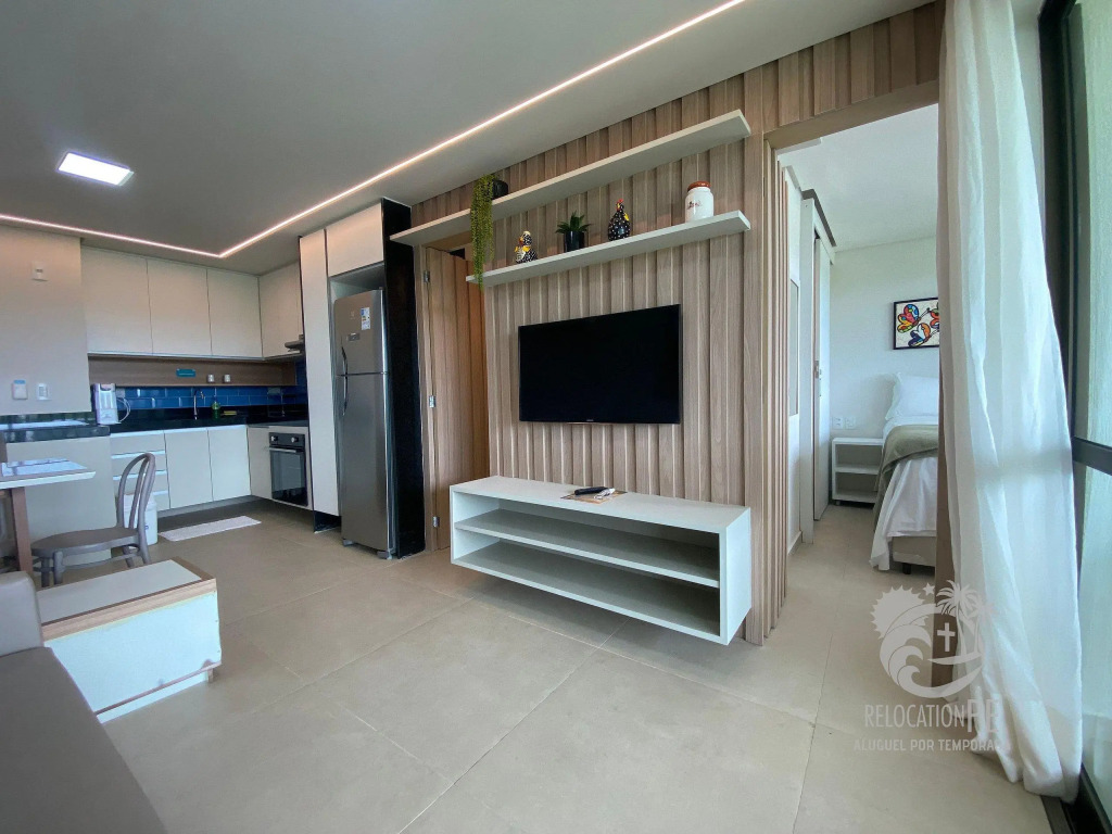 Beach Class Muro Alto - Flat com 2 Suítes (até 6 pessoas) | 2302