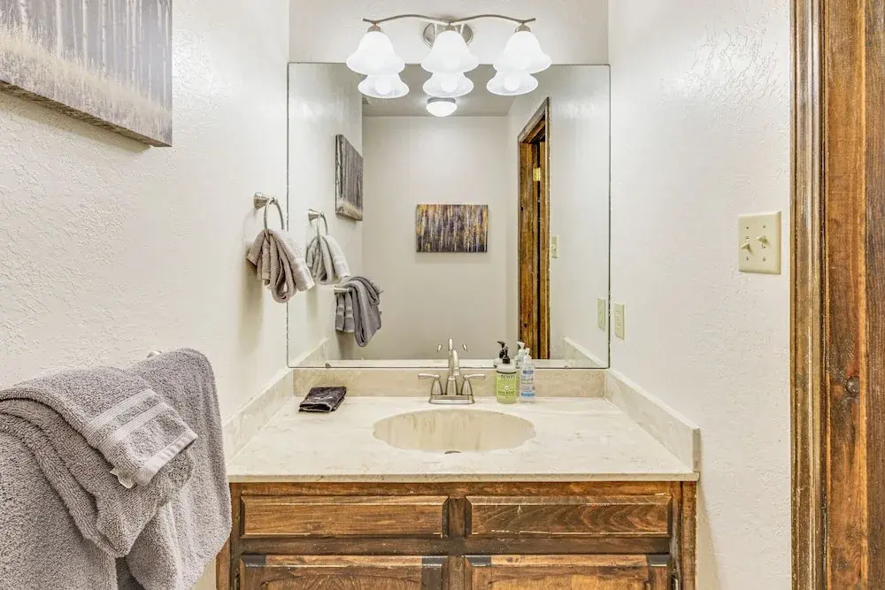 Walk to Lake & Trails: Angel Fire Home w/ Deck!