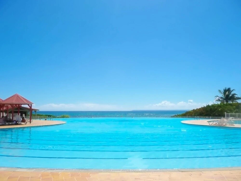 Studio in Saint-françois, With Wonderful sea View, Pool Access, Furnis