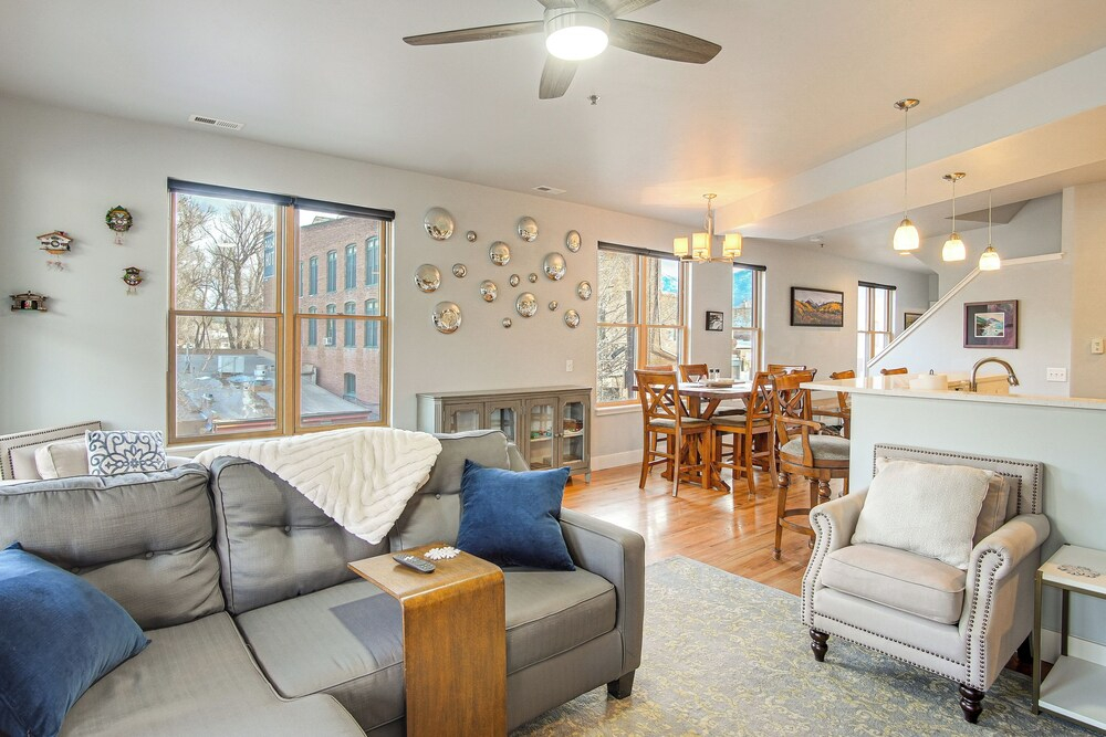 One-of-a-kind Riverside Condo in Downtown Salida