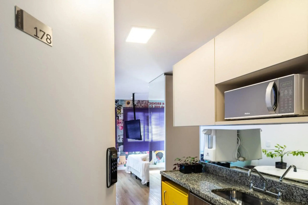 Sky178 Apartamento Moderno Estiloso no Centro de São Paulo Com Vaga